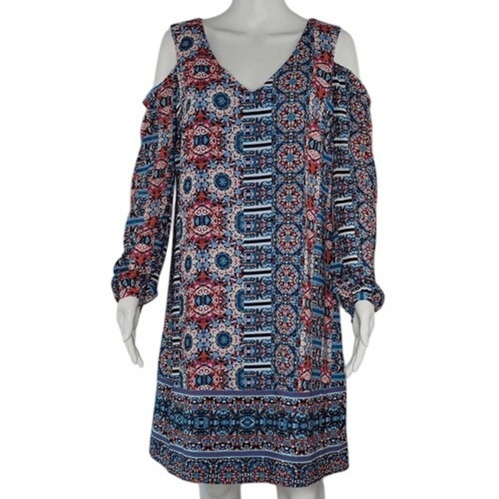 Nicole by Nicole MillerCold Shoulder Dress‎